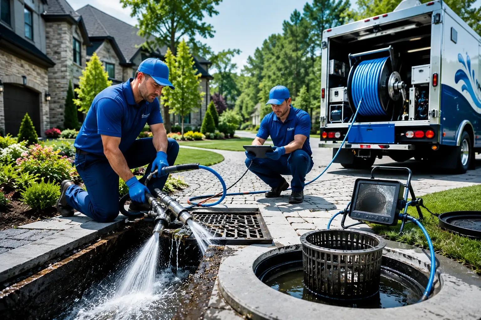 Local outdoor drain cleaning professionals in New Castle, AL